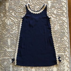 Lilly Pulitzer True Navy A-Line Stella Shift Dress